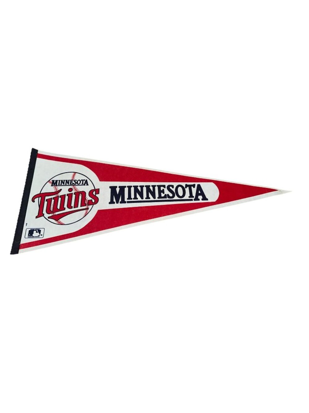 Vintage 1980s MLB Minnesota Twins Pennant 30” Memorabilia Baseball